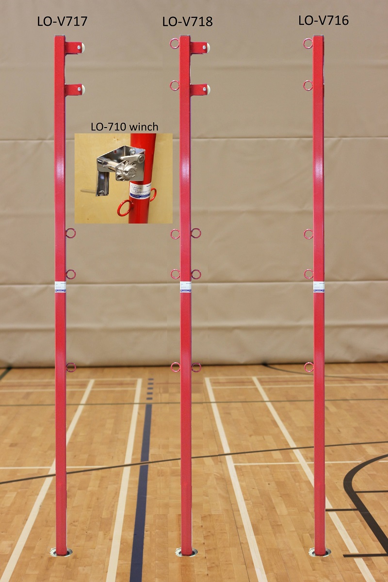 Products » Volleyball End Post with eyes. | Lolimpin Gym Equipment Ltd